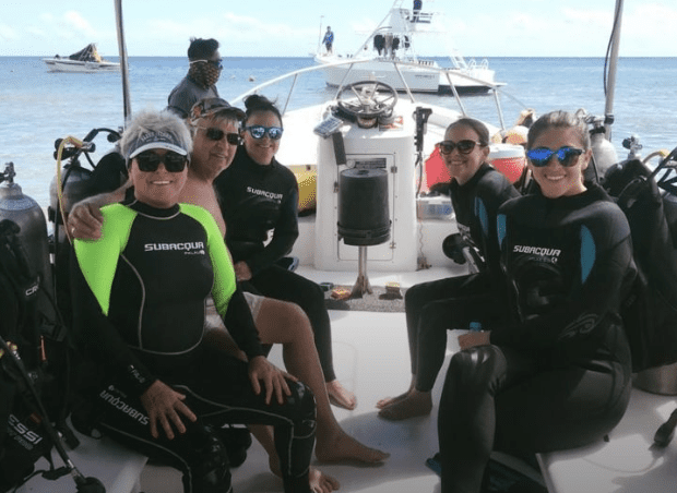 Scuba diving package