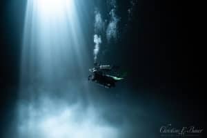 Cenote Maravilla Lightbeam