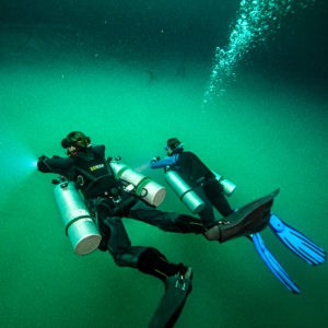 the cloud at cenote Angelita