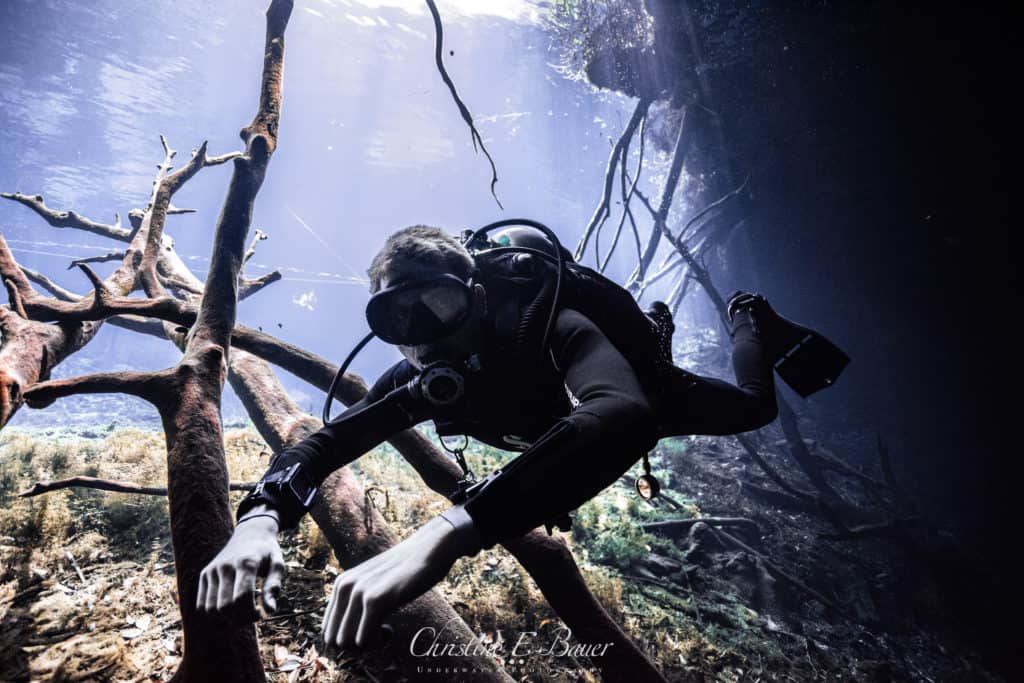 Cenote Carwash diving